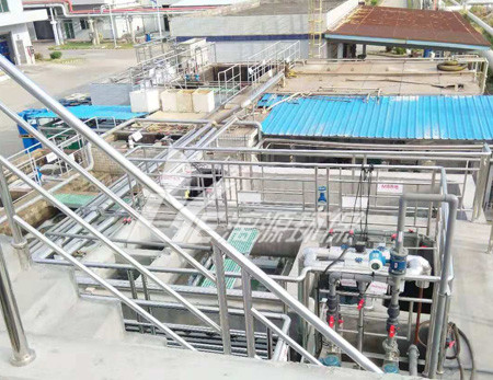 珠海化工厂废水处理工程施工安装