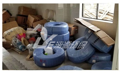 汕尾食品废水处理工程工艺设备发货进场