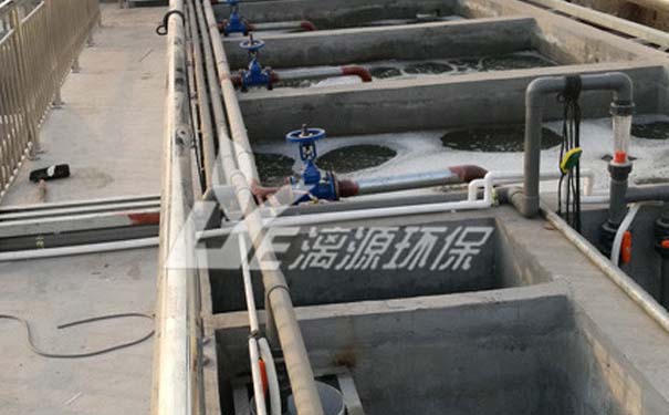 洗涤厂废水处理工艺流程